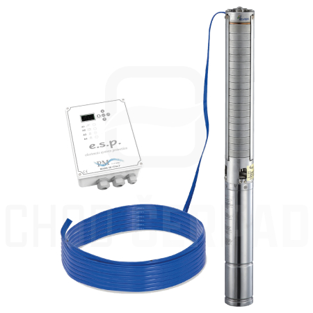 EVAK PUMPS V4S-2M13, 230V, 0.55kW, 30m kábla + Sline20